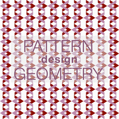 seamless pattern in colors with geometric elements. Pattern in hipster style. Pattern is suitable for posters, postcards, fabric or wrapping paper