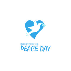 International Day of peace vector