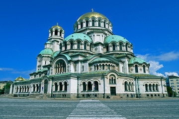 St. Alexander Nevsky Cathedral in Sofia, Bulgaria.