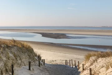 Raamstickers Noordzeestrand op Langeoog © jh Fotografie