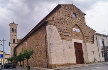 Saint Augustin church, Colle Val d'Elsa, Tuscany, Italy