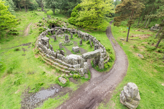 Folly in the woods druid's temple