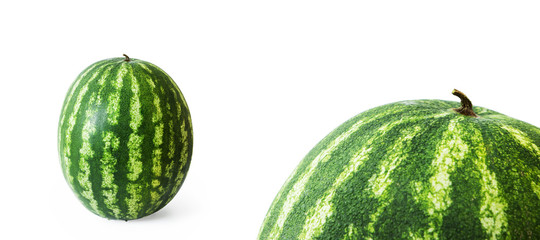watermelon isolated on white background