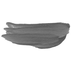 Fototapeta premium Acrylic or watercolor brush stroke. Varnish splash line trace. Abstract shape oil paint smear on white background.