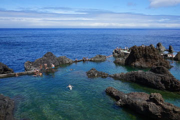 Porto Moniz Madeira, piscinas naturais, lava pools