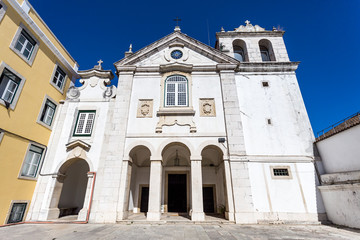 Fototapeta na wymiar Lisbon - Cathedral of St Paul Lusitanian Church