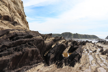 盗人狩（神奈川県三浦市）,Nusuttogari Cliff(miura city,kanagawa pref,japan)