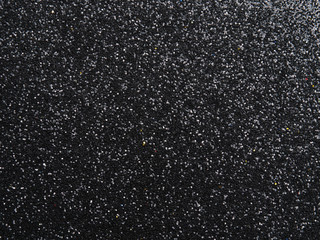 Black glittering background