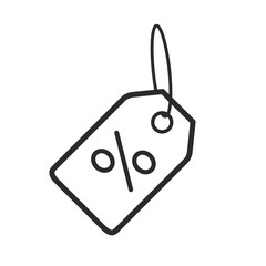 tag price icon vector design illustration