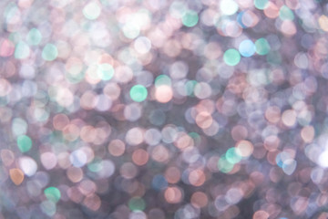 Colorful Abstract Shiny Bokeh Background