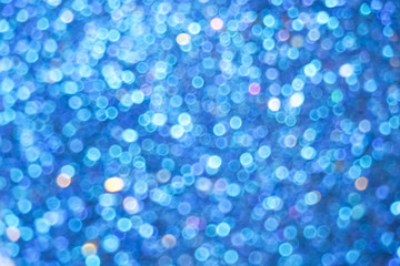 Abstract blue circular particle background