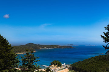 三陸牡鹿半島の漁港