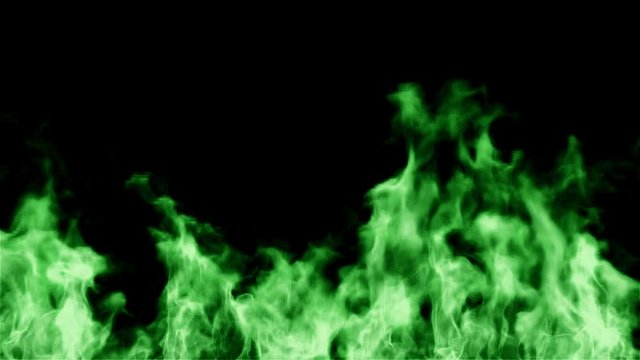 Looping Game of Thrones style Wildfire in front of Camera Overlay with Alpha Channel