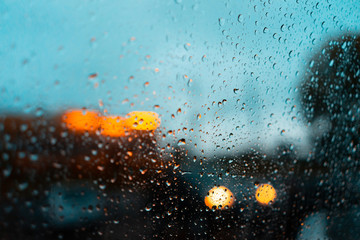  Raindrops on the window