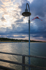 Blick von der Seebr&uuml;cke in G&ouml;hren