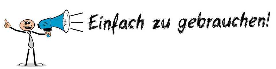 Einfach zu gebrauchen! 