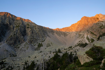 Gra de Fajol al amanecer (Ulldeter, Girona)