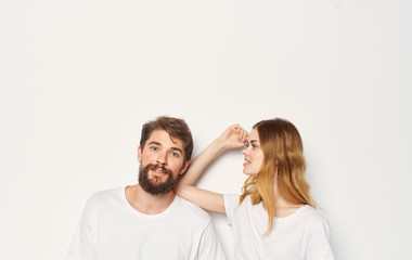 Fototapeta premium happy young couple