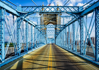 Bridge from Cincinnati to Kentucky