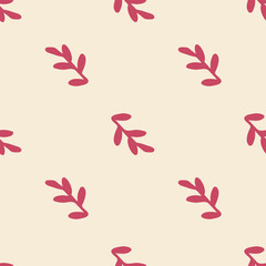 leaves seamless repeat pattern