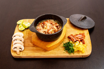 Queso fundido al pastor