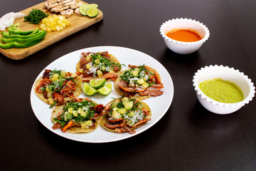 Orden de tacos al pastor