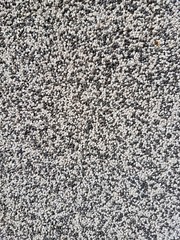 Black and white gravel texture
