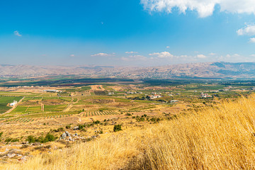 Obraz premium Overlooking the magical Bekaa Valley