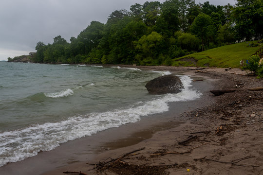 Lake Erie Shoreline, Rube's Landing, Ohio