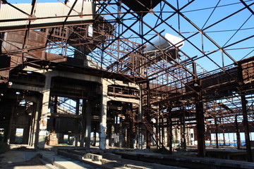 Obraz premium abandoned factory