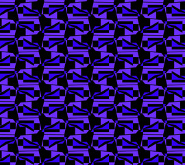 Fantasy geometric creative abstract pattern design for fabric and background