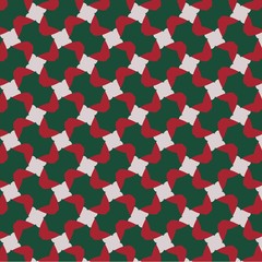 Vintage christmas pattern in retro 80s style. Textile fashionable retro design.