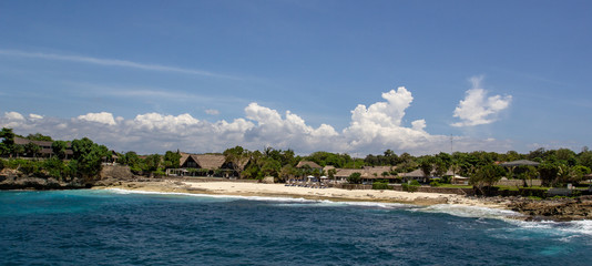 panoramic view of the island