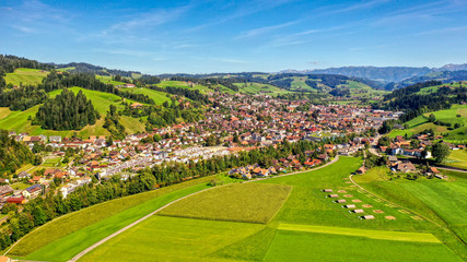 Fototapeta na wymiar Langnau im Emmental (Kanton Bern, Schweiz)