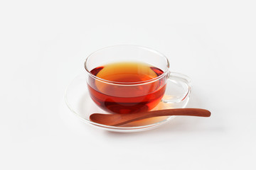 紅茶 ホット ティー カップ 白背景
