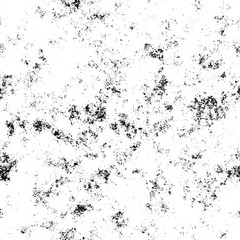 Aged wall texture. Grainy messy overlay of empty, aging, scratched wall. Grunge rough dirty background. Vector Illustration. Black isolated on white background. EPS10.