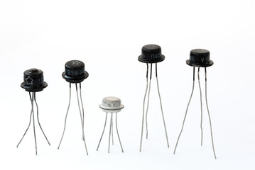 5 old military-grade soviet germanium transistors