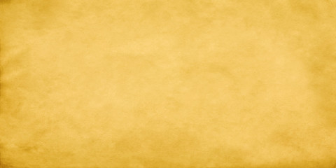Gold wide grunge vintage paper.
