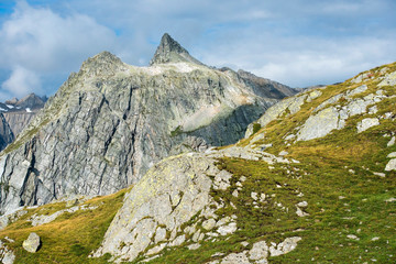 Great St. Bernard Pass in Switzerland