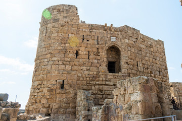 Crusaders Sea Castle Sidon Saida in South Lebanon Middle east