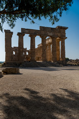 Temple of Selinunte in Sicily