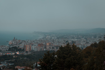 Sitges from above (Sitges desde arriba)