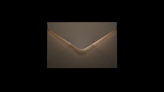 A letter with the desired content. An interesting email. Mysterious correspondence.