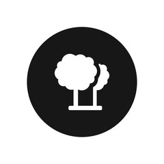 Trees vector icon, simple sign for web site and mobile app.