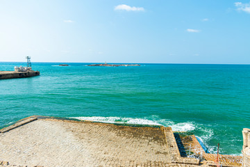 Crusaders Sea Castle Sidon Saida in South Lebanon Middle east