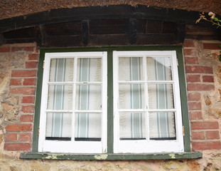 Old window of a English house