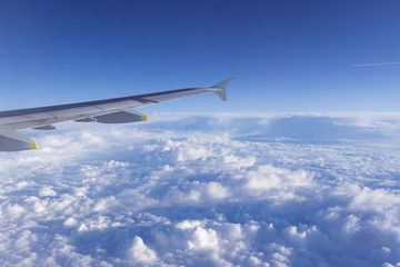 Over the clouds