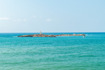 Crusaders Sea Castle Sidon Saida in South Lebanon Middle east