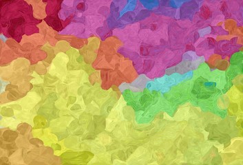 abstract decoration painting style with dark khaki, moderate pink and indian red colors