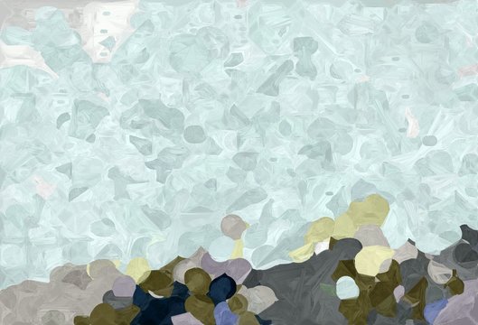 abstract colorful grunge painting style with light gray, dark slate gray and dim gray colors